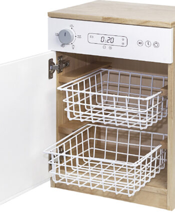 Legetøjs Opvaskemaskine Træ Hvid Viga