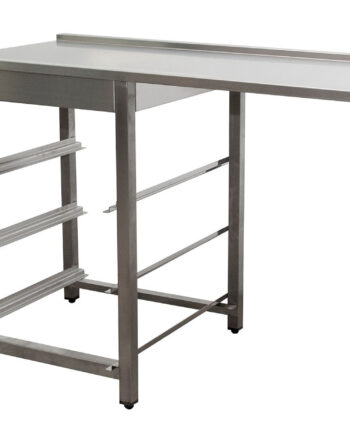 Saro Afløbsbord Til Opvaskemaskine Højre Side 1200mm