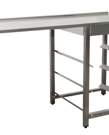 Saro Afløbsbord Til Opvaskemaskine Venstre Side 1600mm